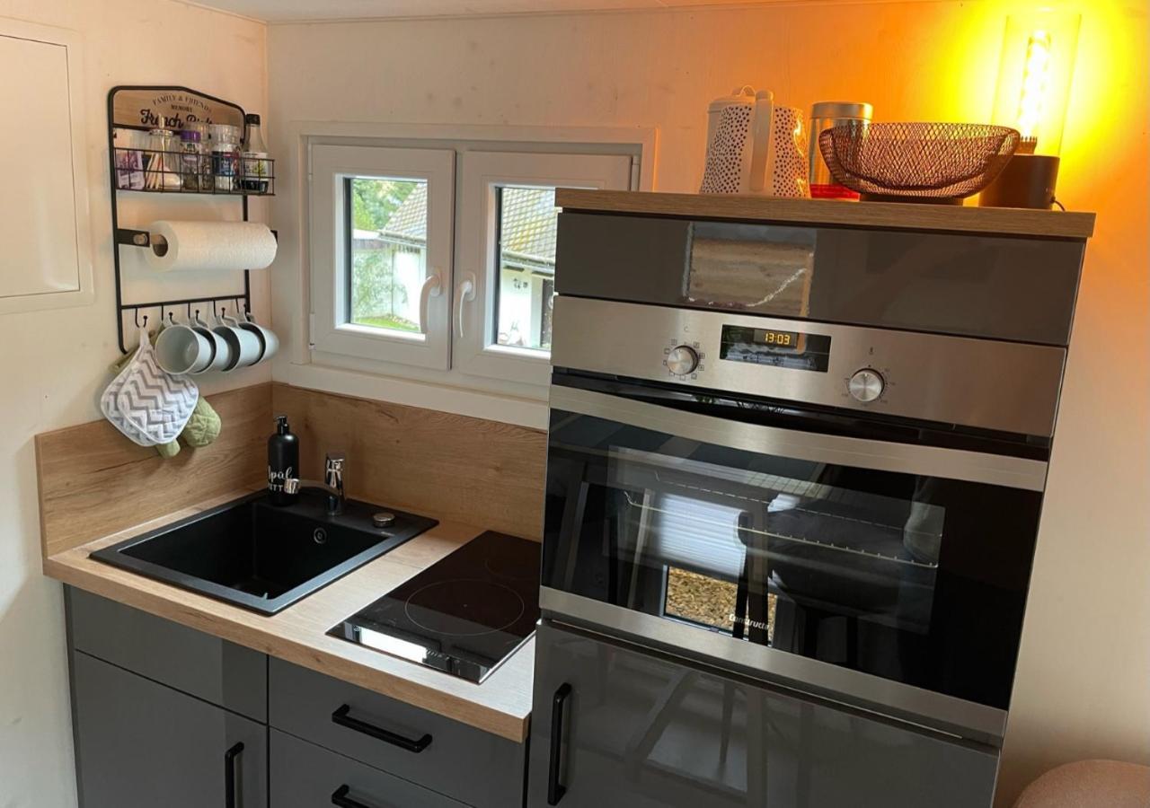 Vila Tiny House Klitzeklein Am Waldrand Von Elpe Olsberg Exteriér fotografie